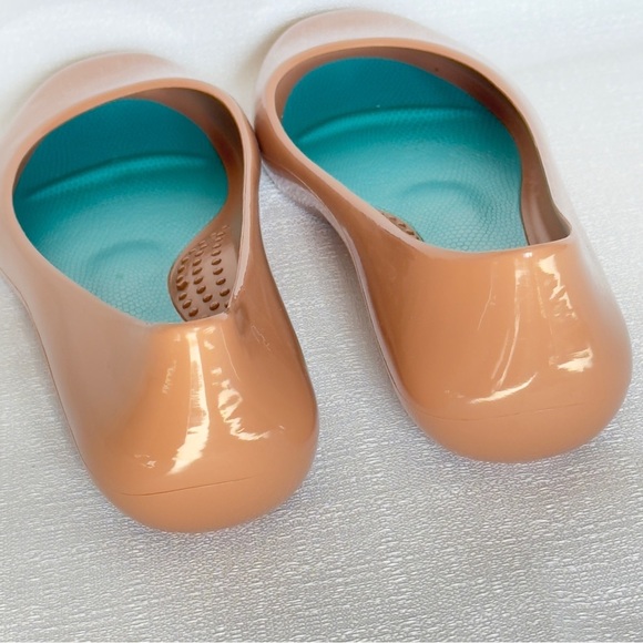 Oka B Taylor Shiny Ballet Flats Womens Size 10 - Picture 4 of 6